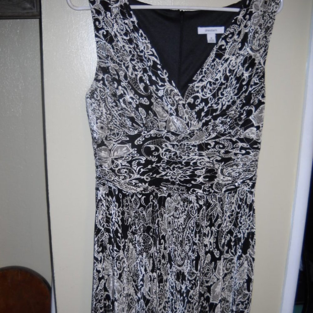 Black and white dress